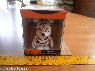 Disneyland Vinylmation The Animal Kingdom White Tiger Stripes MIB Scarce 3  • $20