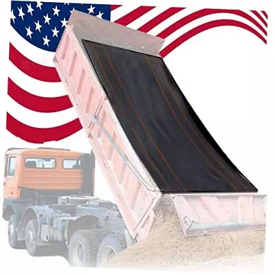 Dump Truck Mesh Tarp Tentproinc Heavy Duty Cover With 6'' Pocket 7x18Feet Black • $132.66