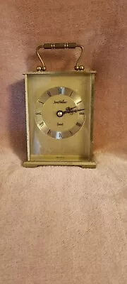 Vintage Quartz Brass Clock By James Walker • £25