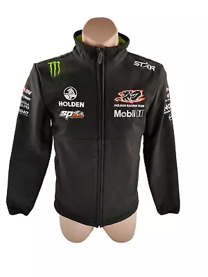 HRT Holden Racing Team Jacket Women's Size 10 Black Soft Shell V8 Supercars • $39.95