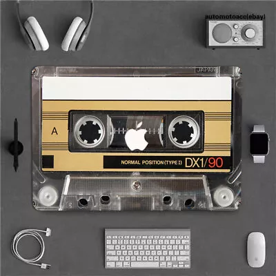 2in1 Retro Music Cassette Tape Case For Macbook Air 15 13 Pro 16 14 11 12 Inch • £7.19