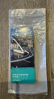 £1 Coin  Gateshead Millennium Bridge Tyneside Uncirculated Sealed Pack  • £25