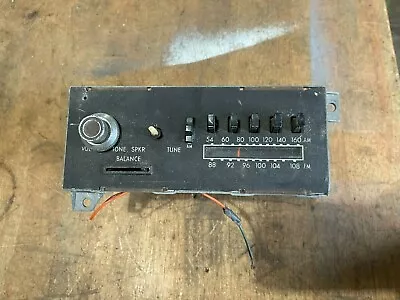 $76.77 • Buy 1976 Dodge Chrysler Plymouth Aspen AM/FM Radio Mopar CORDOBA WORKING 75
