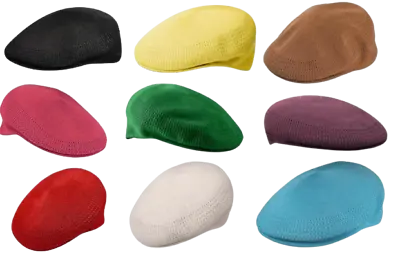 KANGOL Hat 504 Tropic Ventair Summer Flat Cap 0290BC Various Colours Size S - XL • £52.99