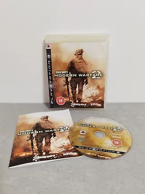 PS3 Call Of Duty: Modern Warfare 2 PAL Complete PlayStation 3 • £4