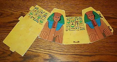Voice Of The Mummy Board Game Original PLAYER TEMPLE B 1971 • $14.99