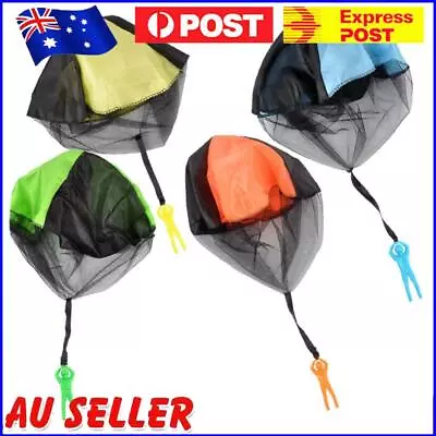 Hand Throwing Kids Mini Play Parachute Toy Man Model Outdoor Sports Toys • $8.69