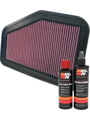 K&N Air Filter 33-2919 + Recharge Kit Fits Holden Commodore 3.6 VE I V6 • $96.70