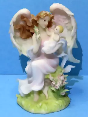 Seraphim Angel Of The Month  August  #80778 Resin Figurine 4  Tall • $15.50