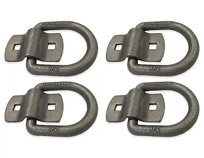 1/2  Bolt-on Forged D-Ring Tie Down Attachment Point For Trailer (Pack Of 4) • $22.35