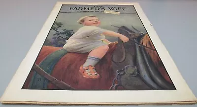 Vtg May 1920 Complete  The Farmer's Wife Magazine  Darling Toddler On Horse+ • £12.06