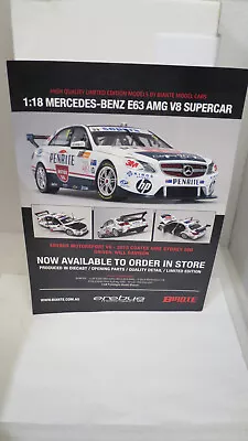 Biante 1/18 Dealer Brochure Only Mercedes Benz E63 Amg Supercar 2015 W Davison • $29.99