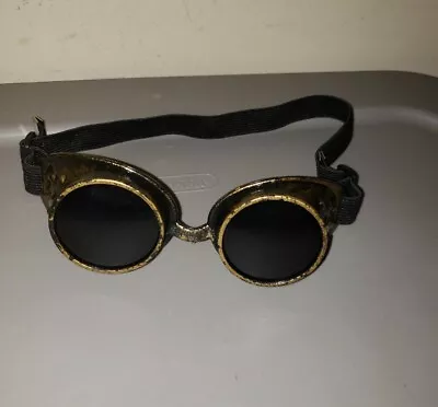 Steampunk Goggles Glasses Copper Great Condition  • $8.95