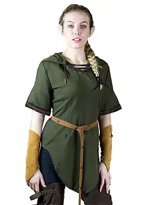 Beautiful Medieval Celtic Viking Women Hood Tunic Renaissance Shirt SCA Larp Gif • $83.10