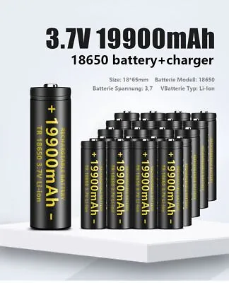 Li-Io Lithium Battery 100% Brand NewLi-Ion Rechargeable Battery   201 Charger... • $30.99