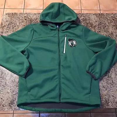 GIII Carl Banks Boston Celtics Hoodie Jacket Green Full Zip Men's Large NBA • $39.99
