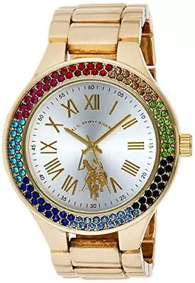 U.S. Polo Assn. Women's Quartz Metal And Alloy Casual Watch Color:Gold-Toned • $34.95