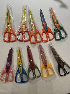 Lot Of 11 Provo Craft ScrapBooking Scissors Crafting Edge Edging Paper Shapers • $10