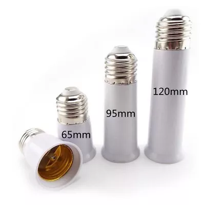 2pcs E27 To E27 LED Lamp Light Base Socket Extension Converter Extender Adapter • $2.29