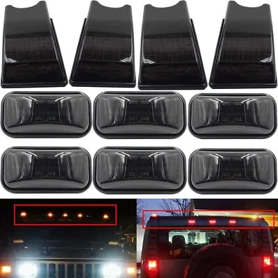 10x Smoked LED Cab Roof Marker Lights For 2003-2009 Hummer H2 SUT Clearance Lamp • $98.99