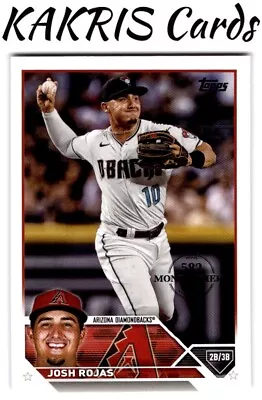 582 Montgomery Club Foil Stamped #60 Josh Rojas • $1.99