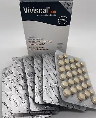 Viviscal Man - Advanced Hair Supplement 180 Tablets **NEW SEALED** Exp 6/2026 • $77.95