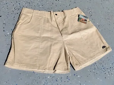 Sundek Beige Cotton Corduroy Shorts Large NWT (SIZE RUNS LARGE 36-38) • $16.99