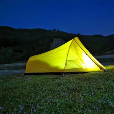 2 Person Backpack Camping Tent Ultralight Outdoor Camping Dome Tent Sleeping Bag • $125.89