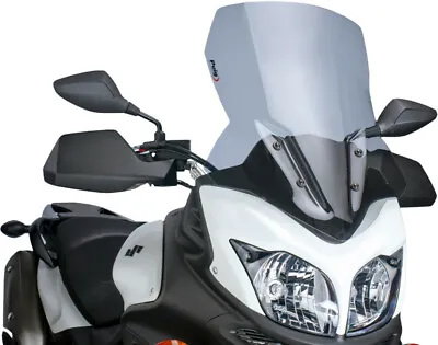 Puig Smoke Touring Windscreen Shield For 12-16 Suzuki V-Strom DL 650 5895H • $128.45
