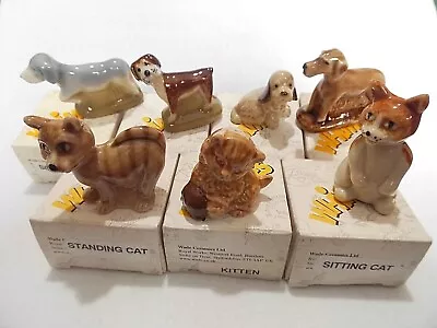 £1.99 • Buy Wade  - WHIMSIE DOGS & CATS  BOXED  - CHOOSE THE ONE YOU WANT