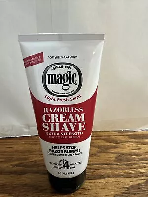 Softsheen-Carson Magic Razorless Shaving Cream For Men Hair Removal Cream Extr • $3