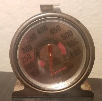 Vintage Acurite Oven Thermometer - Bake Roast Broil Dial 150 To 600 Fahrenheit • $12.30