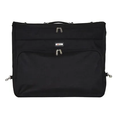 £24.99 • Buy Unisex Suit Carrier Travel Wardrobe Garment Dress Case Suit Cover Black Bag 