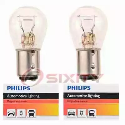 2 Pc Philips Parking Light Bulbs For MG MGB Midget 1969-1979 Electrical Vy • $8.77