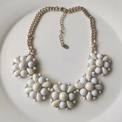 $9.99 • Buy 16  Zara Resin Floral Collar Necklace Gift Fashion Women Party Holiday Jewelry