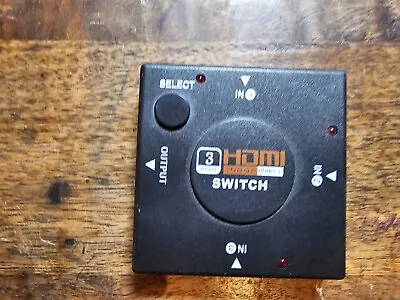 3 Port HDMI Splitter Cable 1080P Switch Switcher HUB • $5