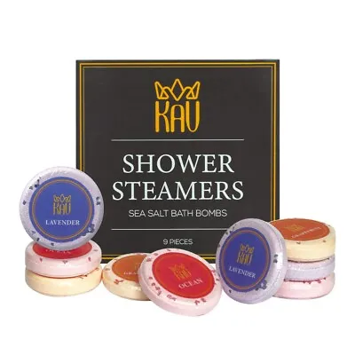 KAV Aromatherapy Shower Steamers For Women And Men - 9 Pc Aromatherapy Tablets • $17.79