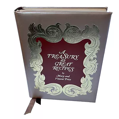 A Treasury Of Great Recipes By Mary & Vincent Price Vintage 1965 Cookbook 1st Ed • $37.50