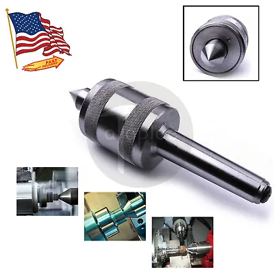 Carbide MT2 Live Center Morse Taper Triple Bearing Lathe Chuck CNC Cutter Tool • $29.99