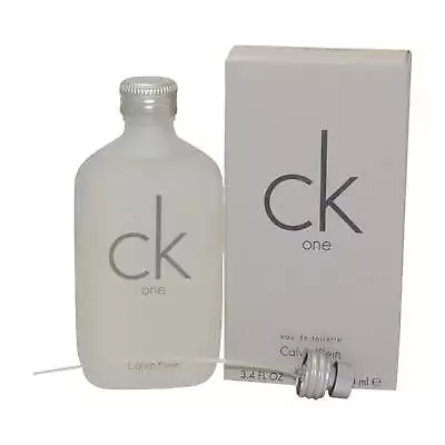 Ck One Cologne By Calvin Klein For Men Eau De Toilette Spray 3.4 Oz / 100 Ml • $31.53