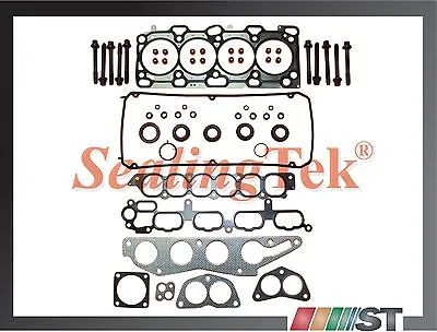 Fit 2004-12 Mitsubishi 2.4L 4G69 Cylinder Head Gasket Set W/ Bolts MIVEC Engine • $69.98