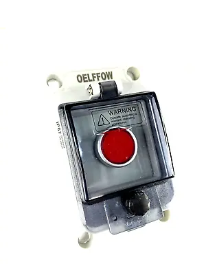 OELFFOW IP67 Button Switch -  AC/DC 6A-110V/3A-240V/2.5A-380V) - NO CABLE BOX • $14.95