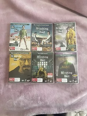 Breaking Bad DVD Complete Seasons 1 - 6 Collection. • $40