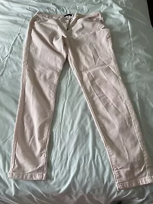 M&S Pale Pink Jeggings Jeans 18 Medium • £8.50