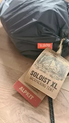 Alpkit Soloist 1 Person Ultralight Tent. XL (with Footprint) NEW • £75