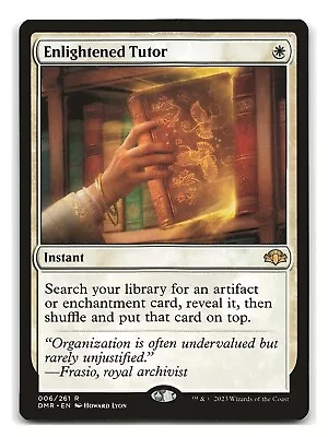 Enlightened Tutor- Dominaria Remastered Rare Magic The Gathering  Rare • $16.99