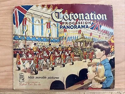 Coronation Procession Panorama 1953 Queen Elizabeth 2 - Looks Complete! • £25
