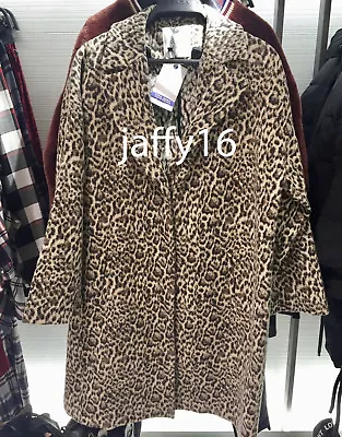 $49.99 • Buy Zara New Woman Animal Design Jacquard Coat Leopard Size: Xs Ref. 2007/834