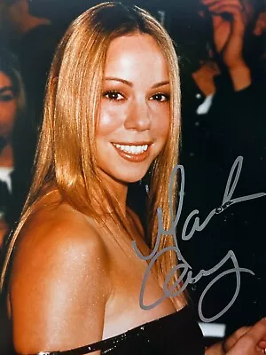 Mariah Carey Signed Autograph 8 X 10 Photo• With COA • $79