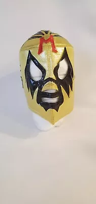 MIL MASCARAS (pro-fit) Adult Lucha Libre Mexican Wrestling Mask - Yellow • $19.99